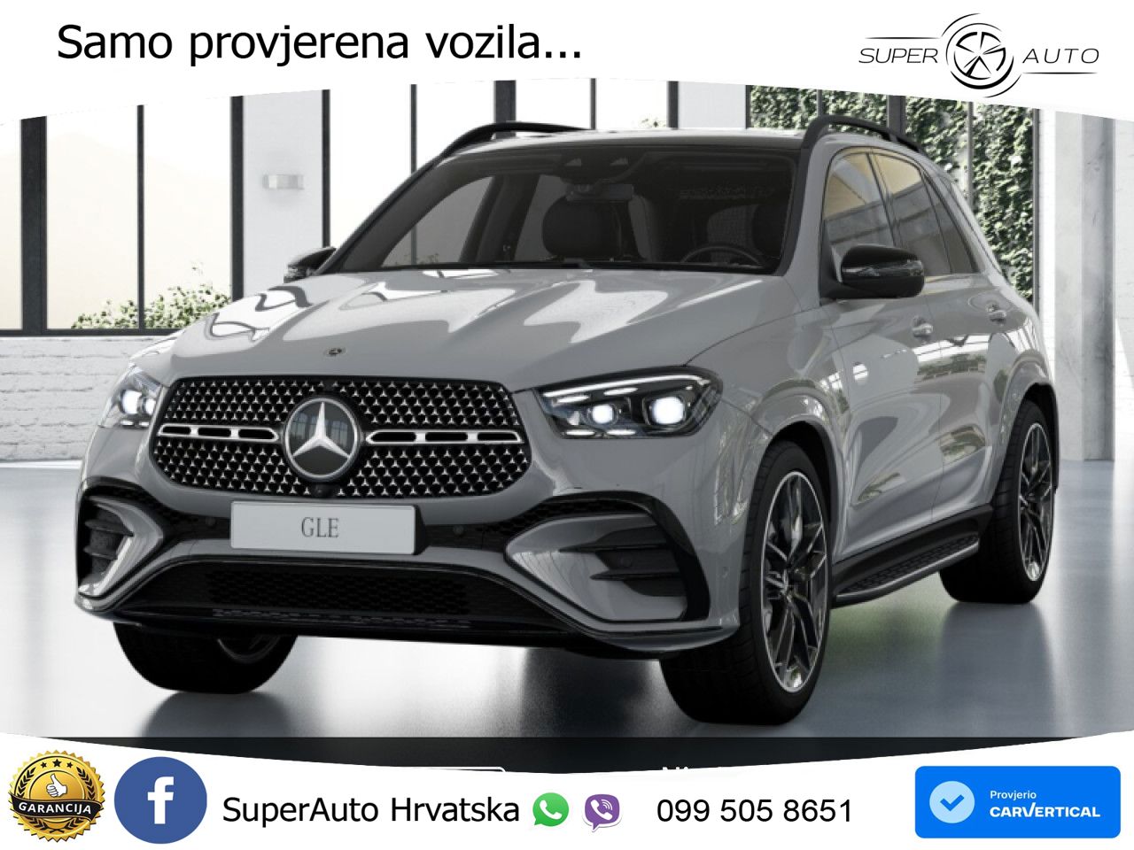 Mercedes GLE 580 V8 (517 KS) EQ Boost 4MATIC 9G-TRONIC AMG LED+GR SJED+ACC