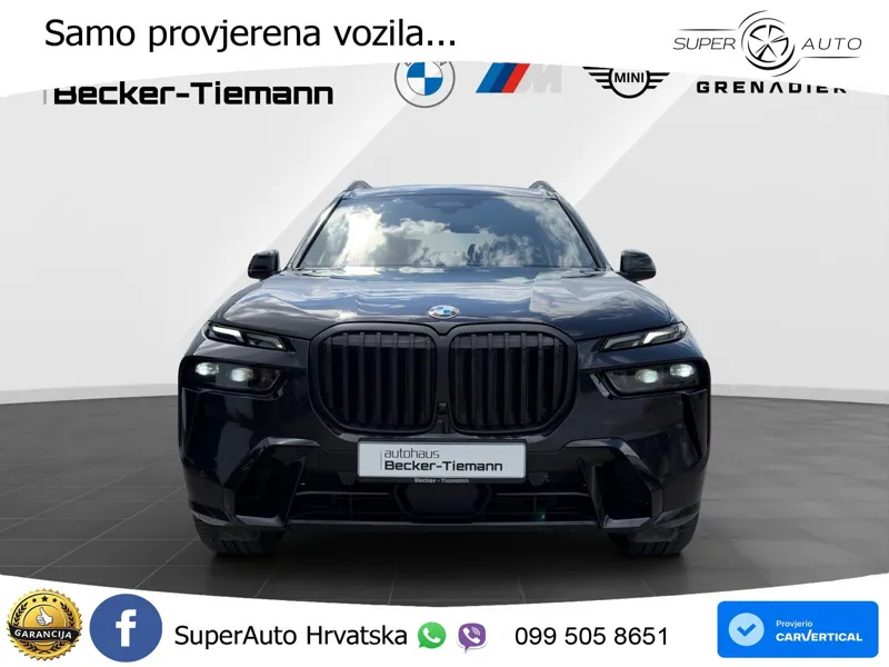 BMW X7 40d (352 KS) xDrive Steptronic M Sport LED+GR SJED+ACC