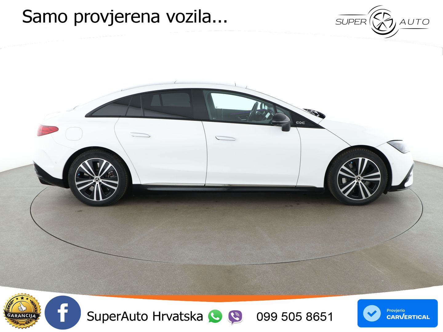 Mercedes EQE 350+ 105 kWh (292 KS) AMG LED+GR SJED+ACC