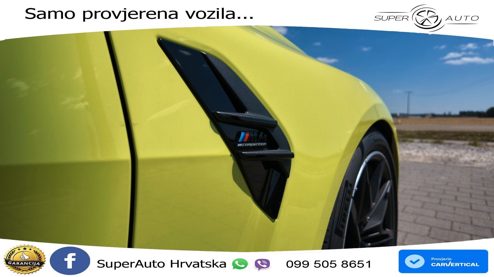 BMW M4 Competition 3.0 (510 KS) Steptronic