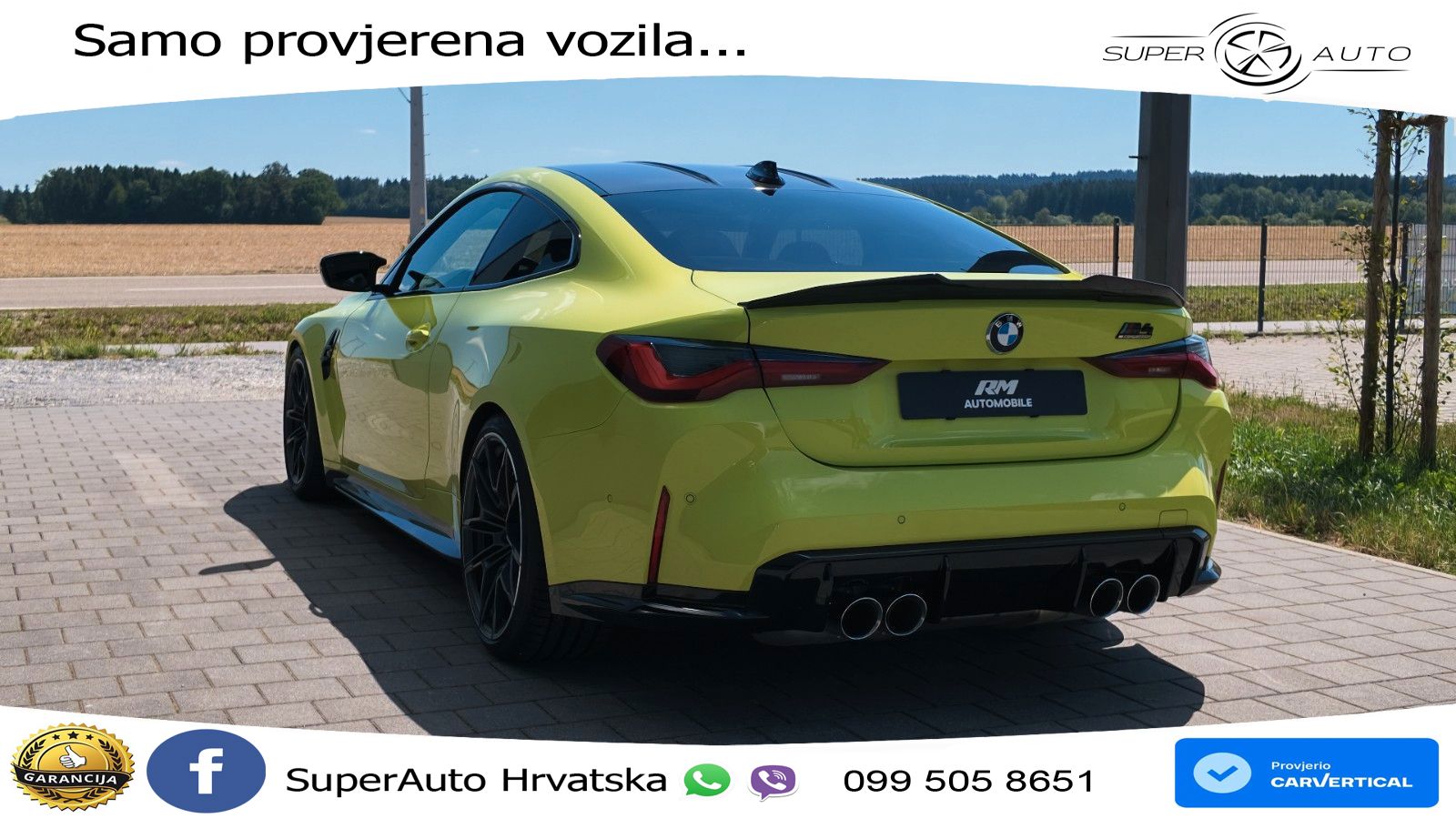 BMW M4 Competition 3.0 (510 KS) Steptronic