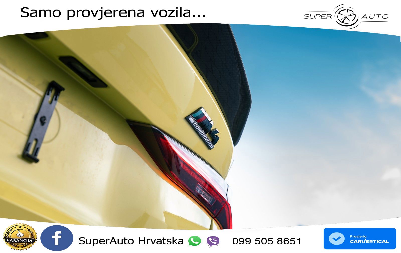 BMW M4 Competition 3.0 (510 KS) Steptronic