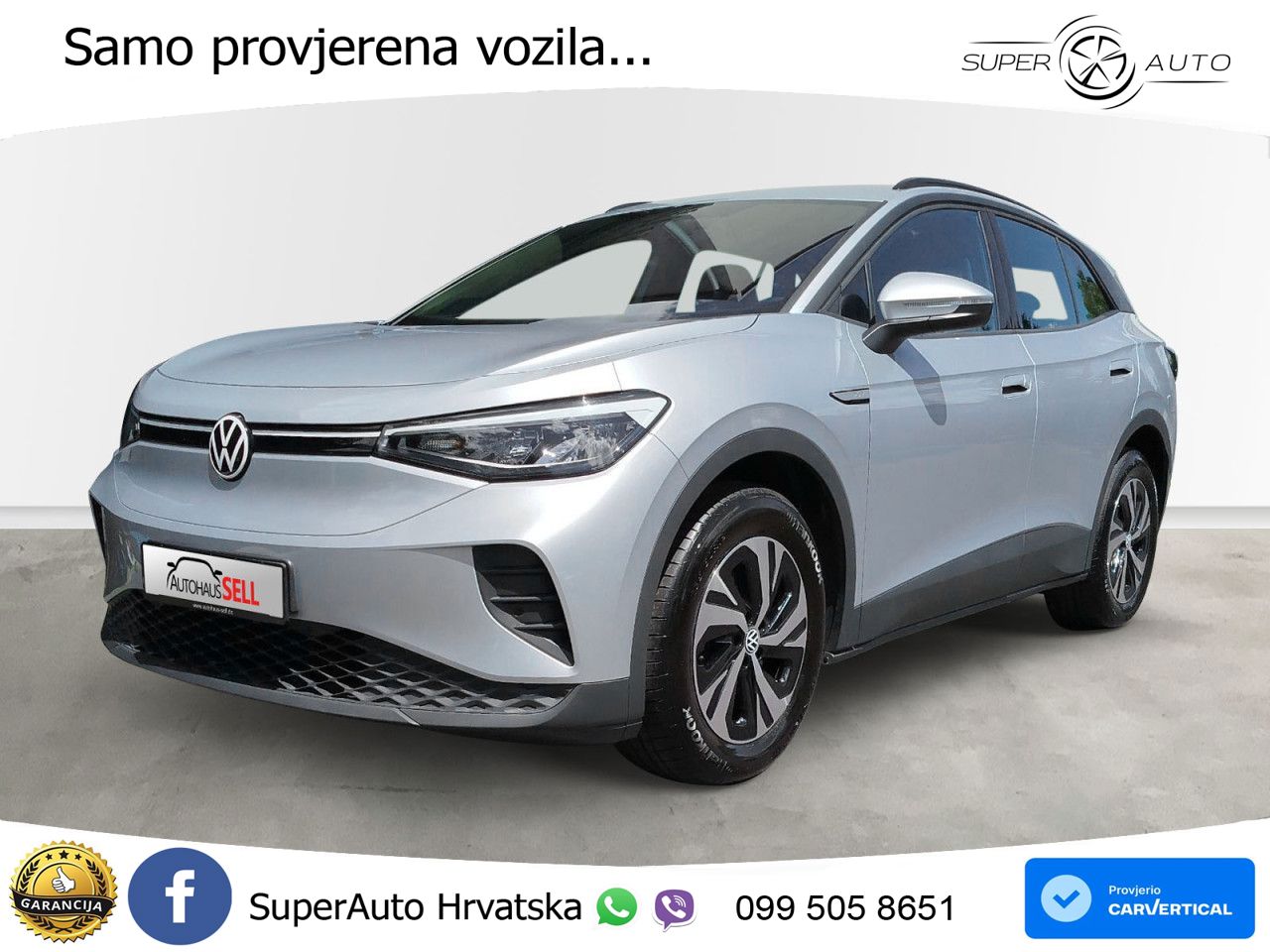 Volkswagen ID.4 Pure 55 kWh (149 KS)