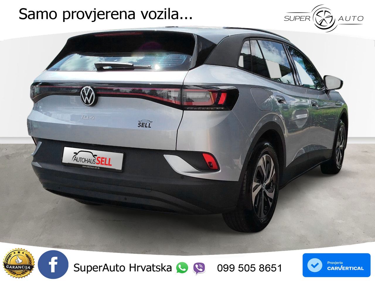 Volkswagen ID.4 Pure 55 kWh (149 KS)