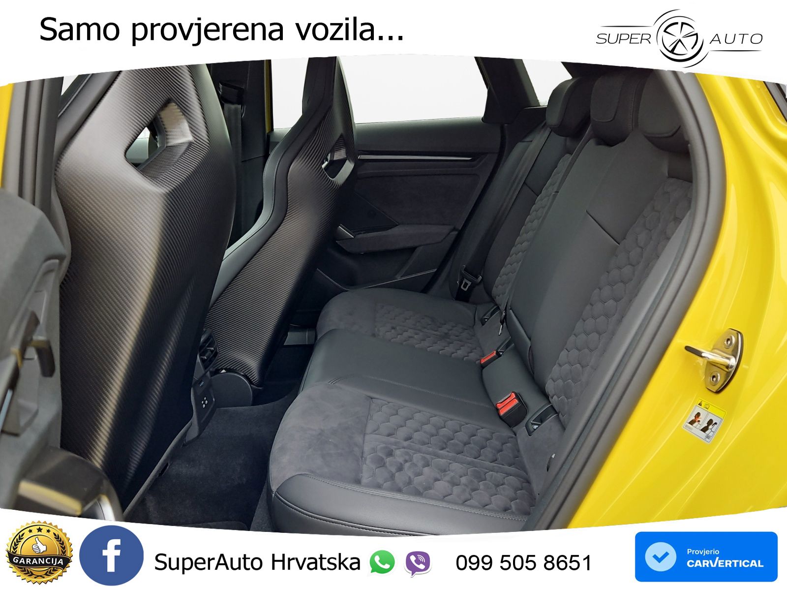 Audi RS3 Sedan 2.5 TFSI (400 KS) quattro S tronic LED+GR SJED+ACC