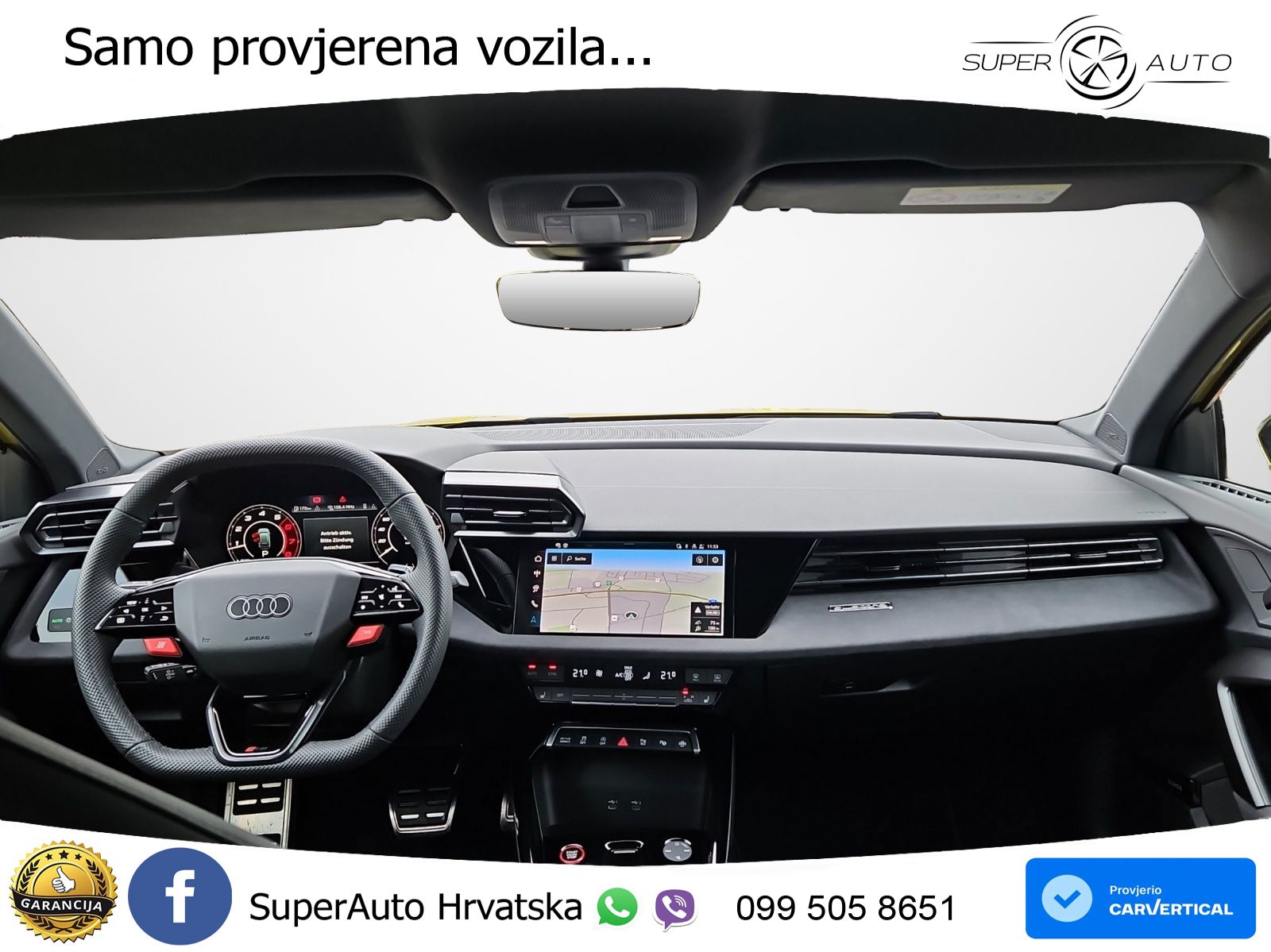 Audi RS3 Sedan 2.5 TFSI (400 KS) quattro S tronic LED+GR SJED+ACC