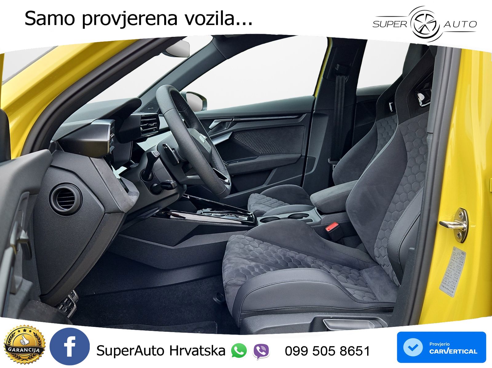Audi RS3 Sedan 2.5 TFSI (400 KS) quattro S tronic LED+GR SJED+ACC