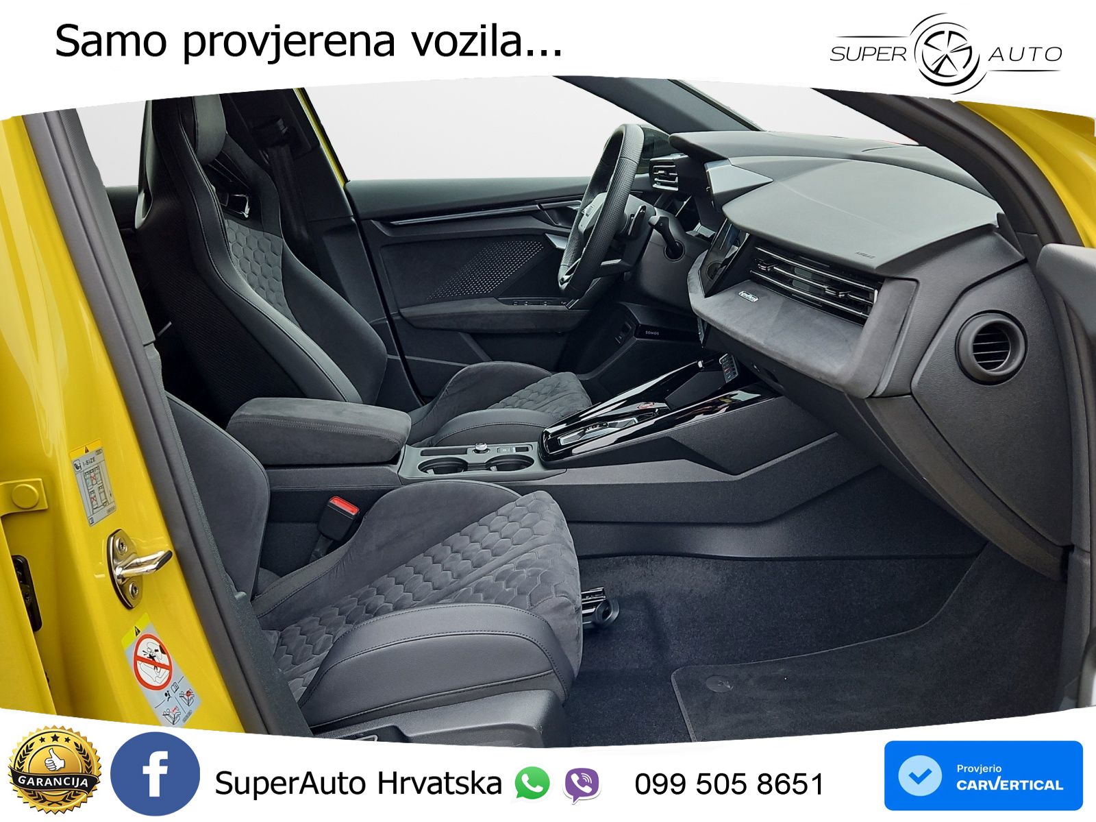 Audi RS3 Sedan 2.5 TFSI (400 KS) quattro S tronic LED+GR SJED+ACC