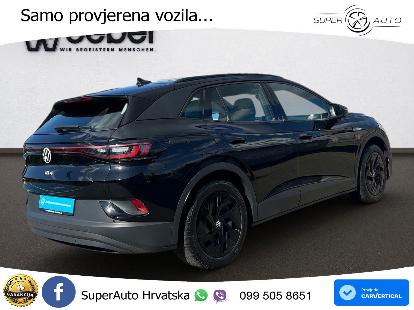 Volkswagen ID.4 Pro Performance 82 kWh (204 KS)