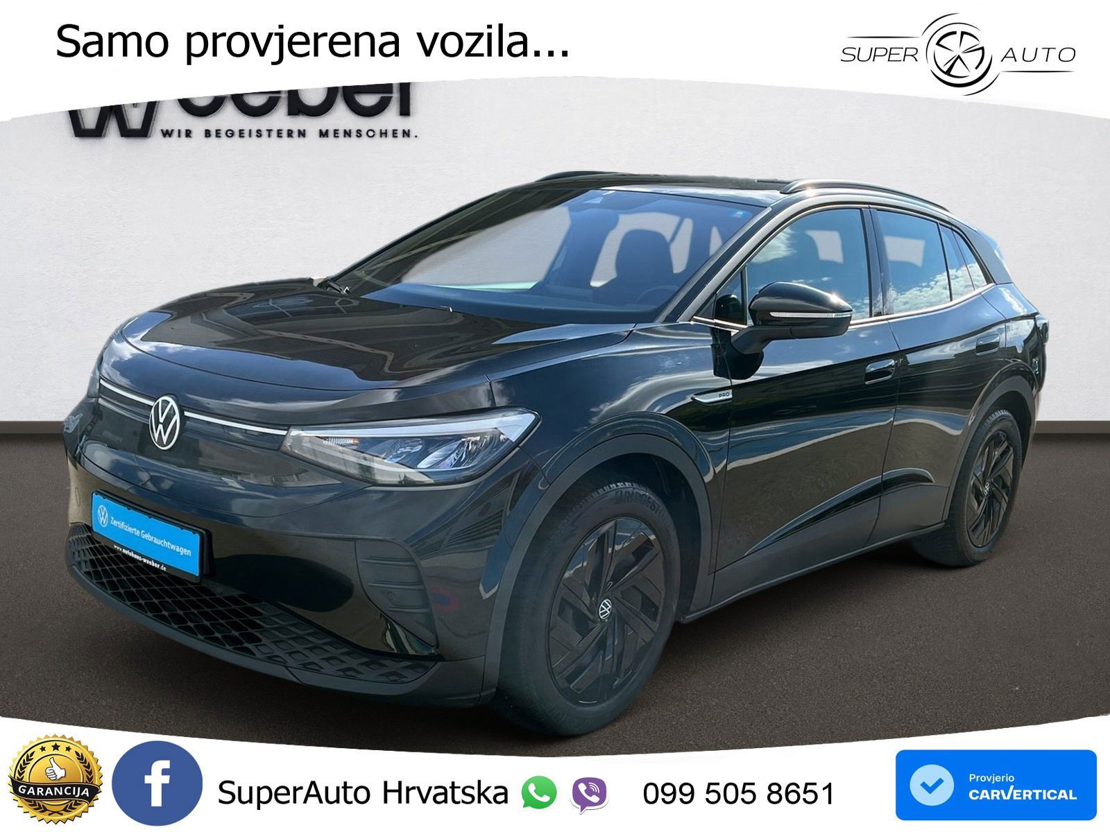 Volkswagen ID.4 Pro Performance 82 kWh (204 KS)