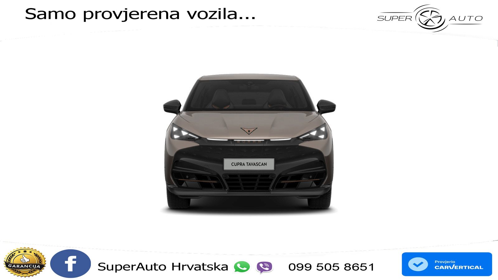 Cupra Tavascan 82 kWh (286 KS) LED+GR SJED+ACC
