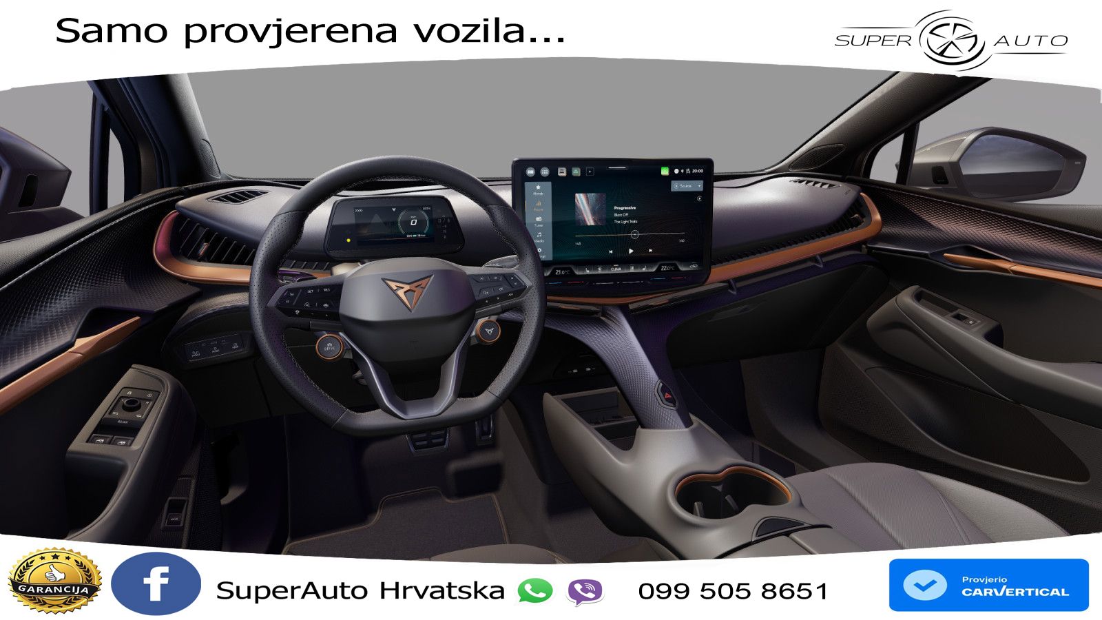 Cupra Tavascan 82 kWh (286 KS) LED+GR SJED+ACC