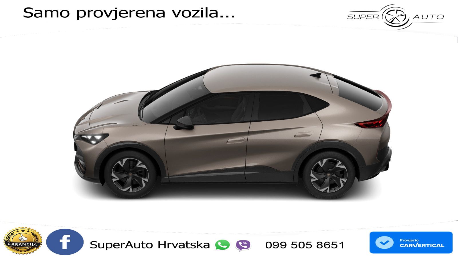 Cupra Tavascan 82 kWh (286 KS) LED+GR SJED+ACC