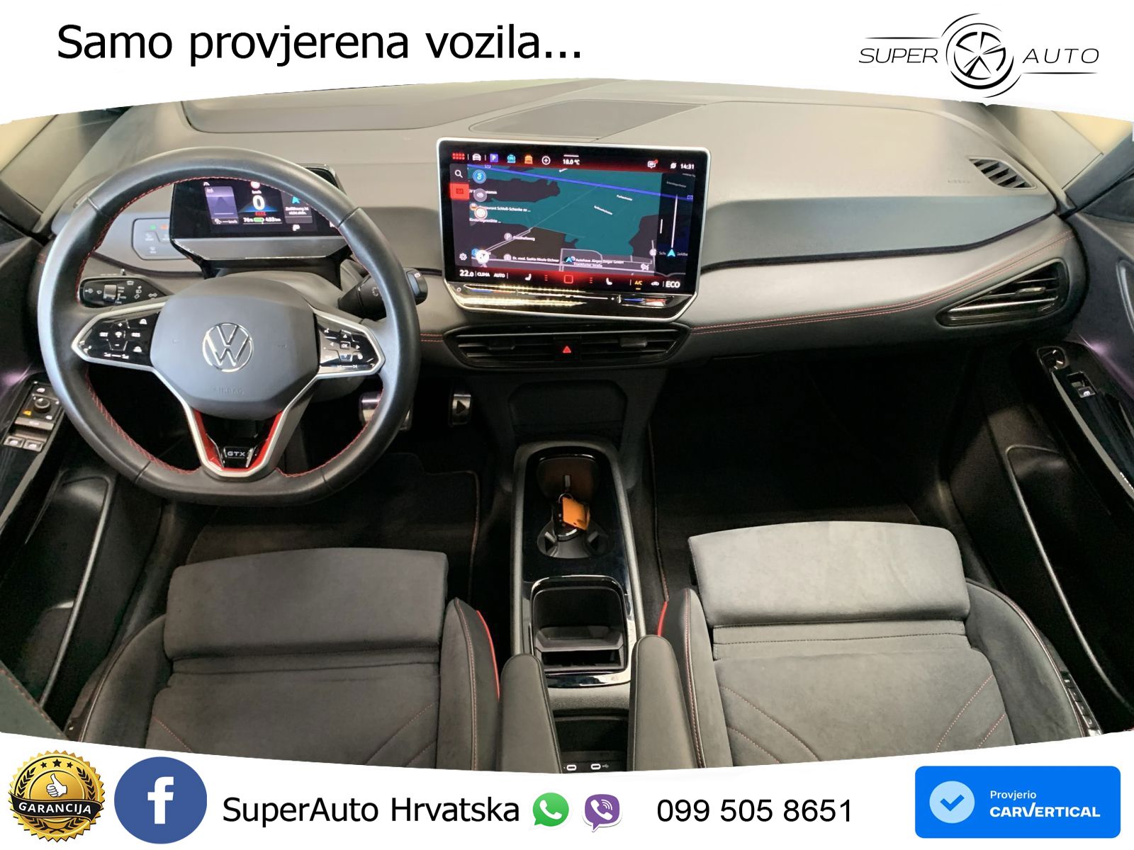 Volkswagen ID.3 GTX Performance 84 kWh (326 KS) LED+GR SJED+ACC