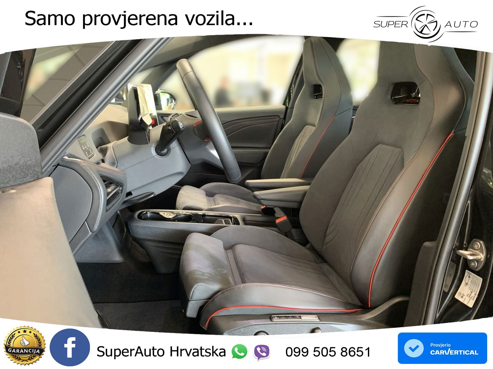 Volkswagen ID.3 GTX Performance 84 kWh (326 KS) LED+GR SJED+ACC