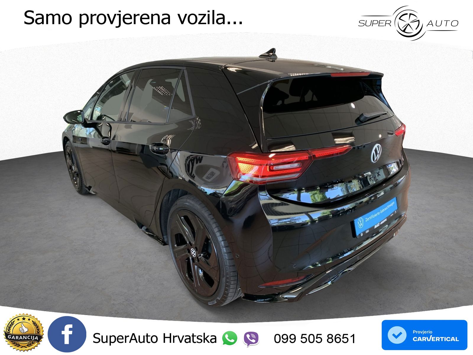 Volkswagen ID.3 GTX Performance 84 kWh (326 KS) LED+GR SJED+ACC