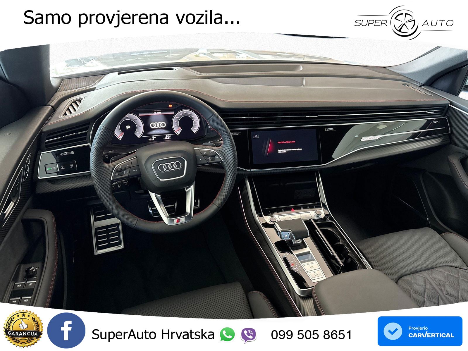 Audi Q8 50 TDI V6 (286 KS) quattro Tiptronic S line LED+GR SJED+ACC