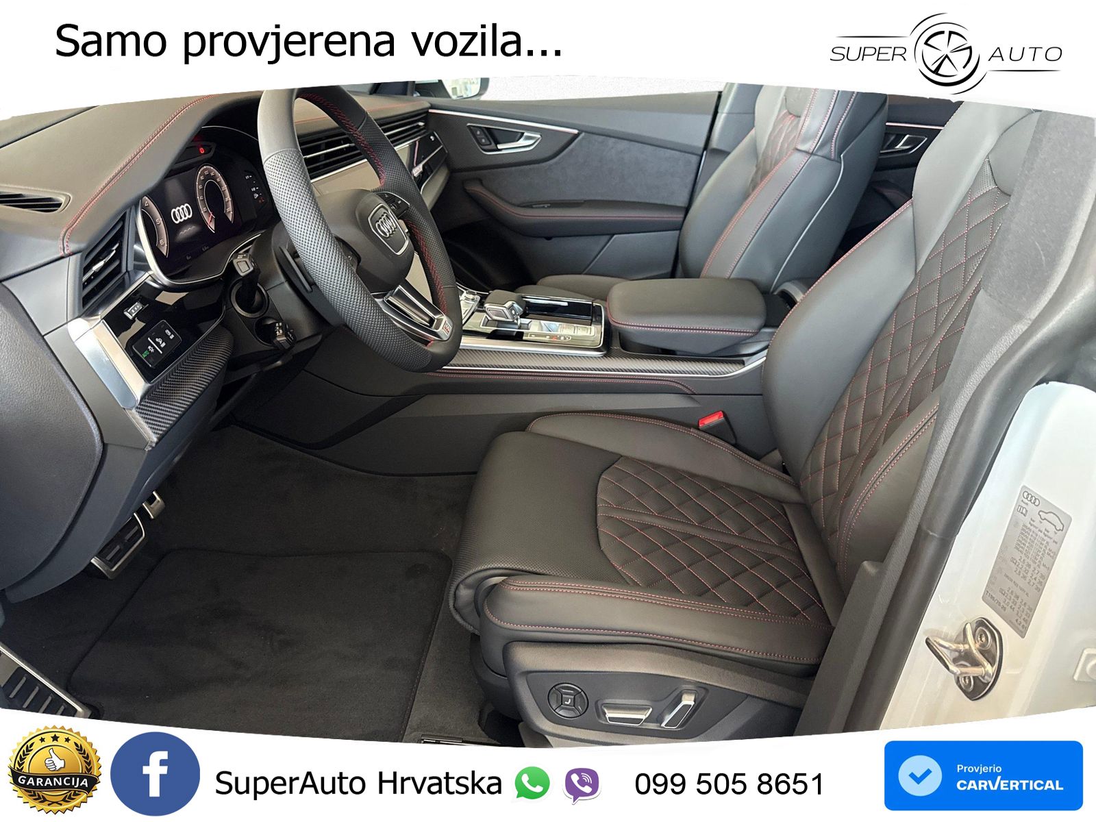 Audi Q8 50 TDI V6 (286 KS) quattro Tiptronic S line LED+GR SJED+ACC