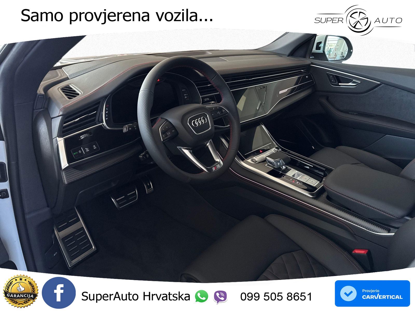 Audi Q8 50 TDI V6 (286 KS) quattro Tiptronic S line LED+GR SJED+ACC