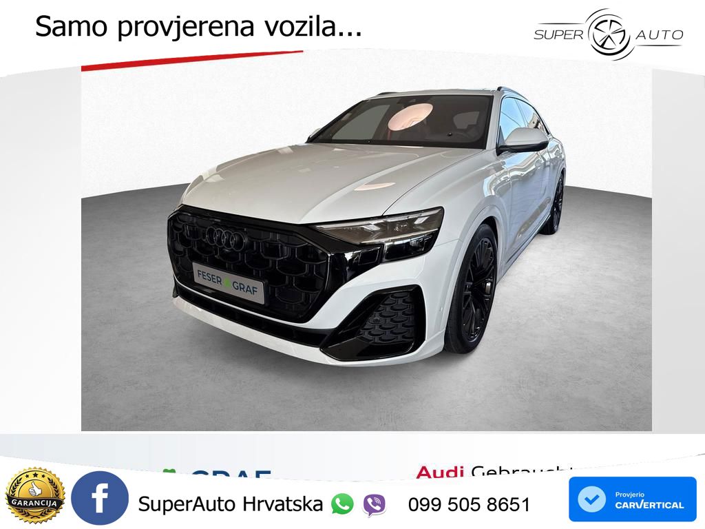 Audi Q8 50 TDI V6 (286 KS) quattro Tiptronic S line LED+GR SJED+ACC