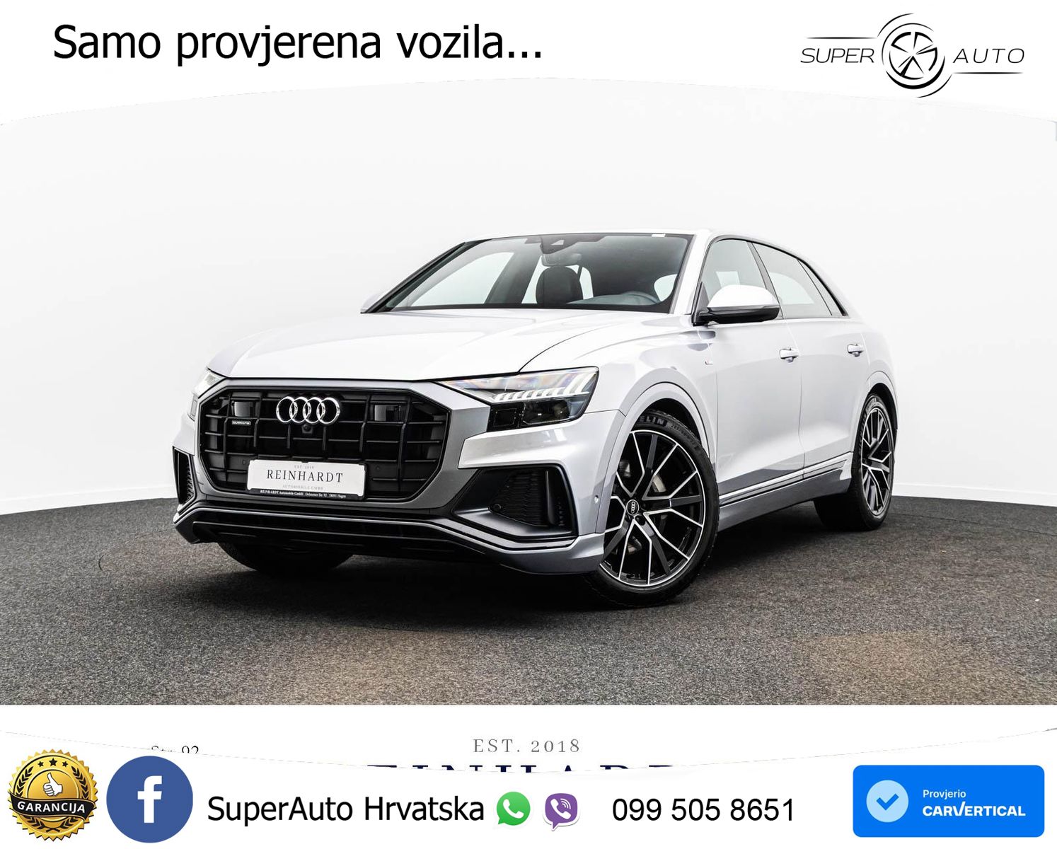 Audi Q8 50 TDI V6 (286 KS) quattro Tiptronic