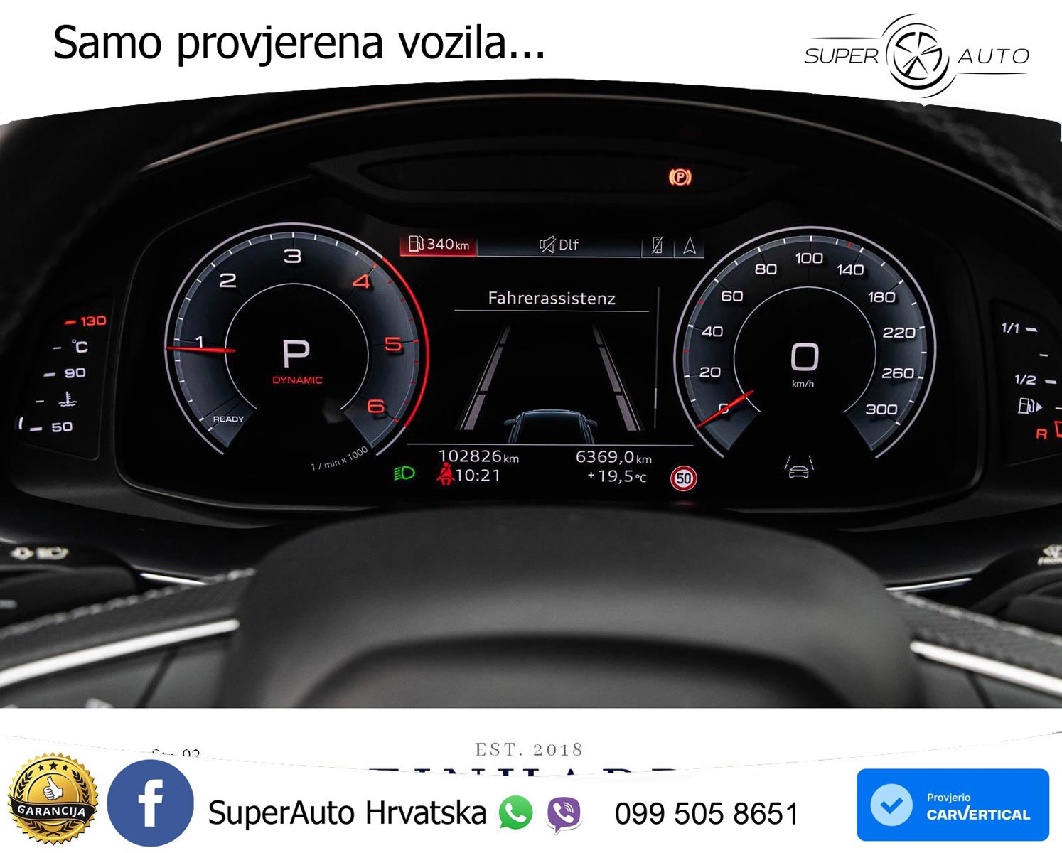Audi Q8 50 TDI V6 (286 KS) quattro Tiptronic