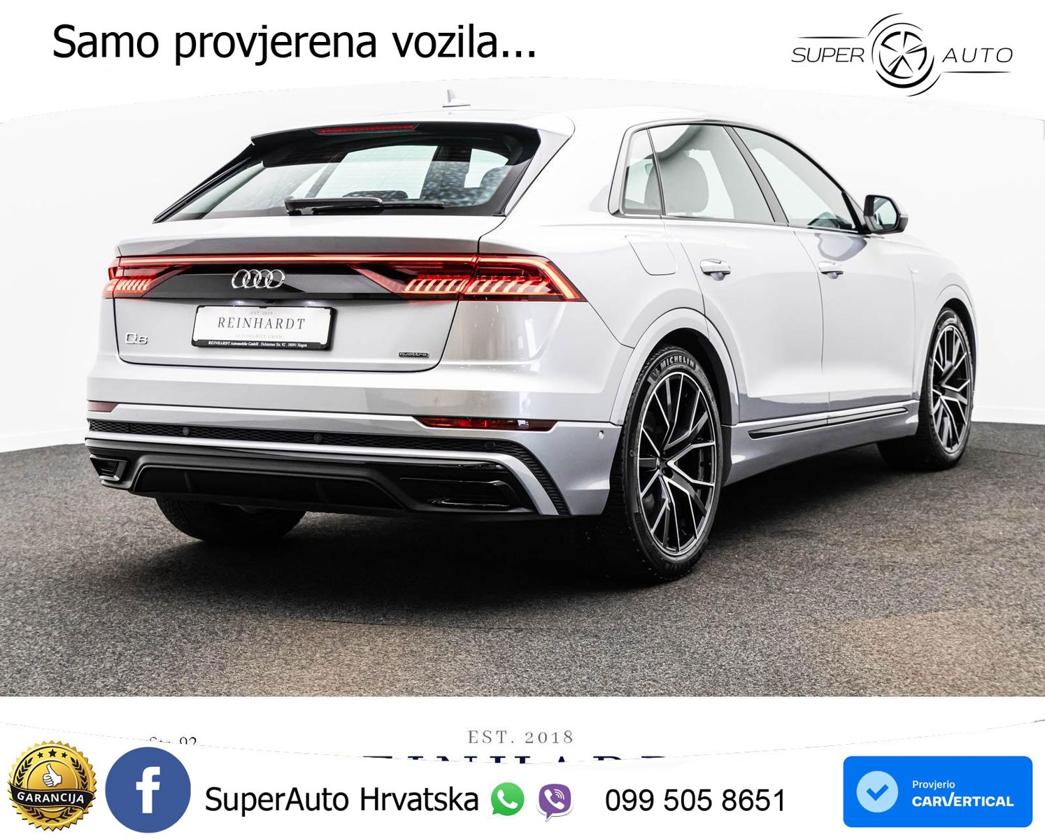 Audi Q8 50 TDI V6 (286 KS) quattro Tiptronic