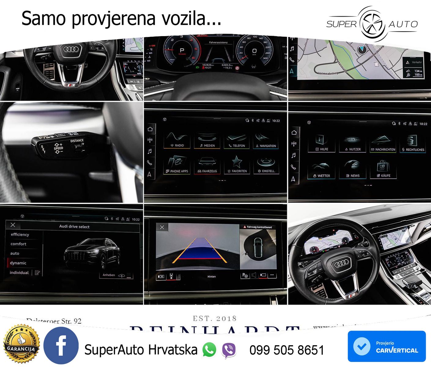 Audi Q8 50 TDI V6 (286 KS) quattro Tiptronic
