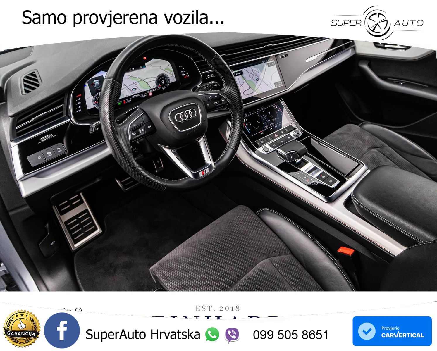 Audi Q8 50 TDI V6 (286 KS) quattro Tiptronic