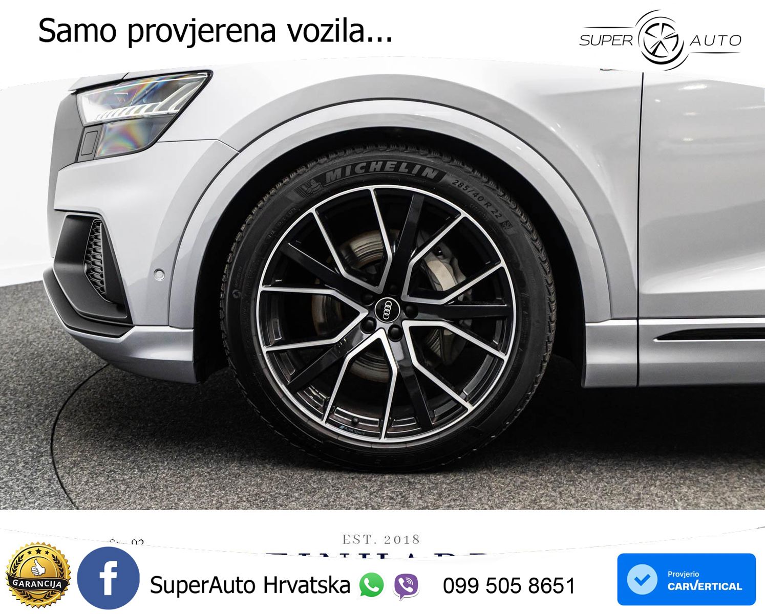 Audi Q8 50 TDI V6 (286 KS) quattro Tiptronic