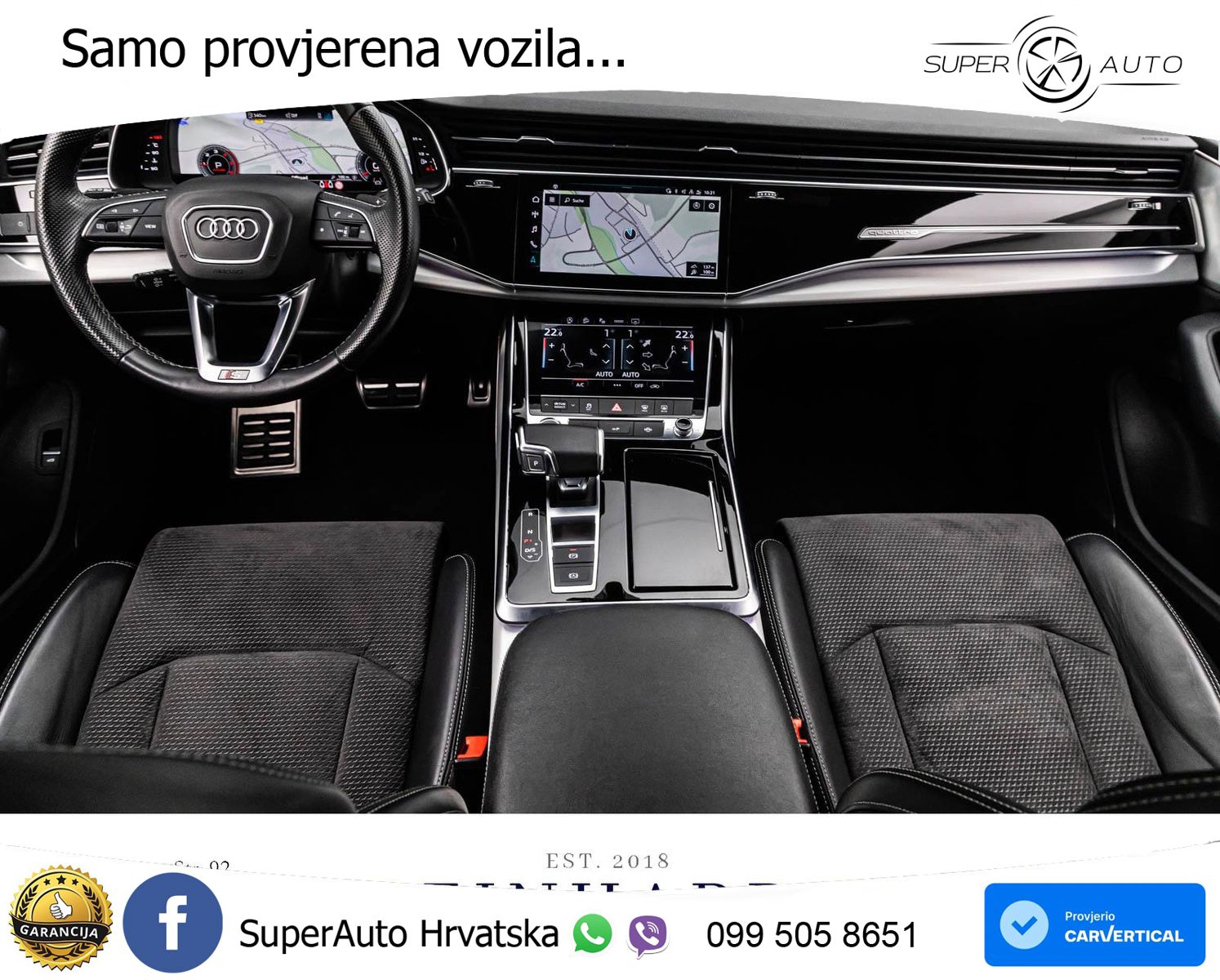 Audi Q8 50 TDI V6 (286 KS) quattro Tiptronic
