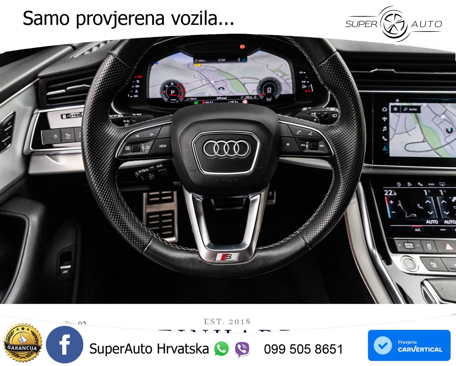 Audi Q8 50 TDI V6 (286 KS) quattro Tiptronic