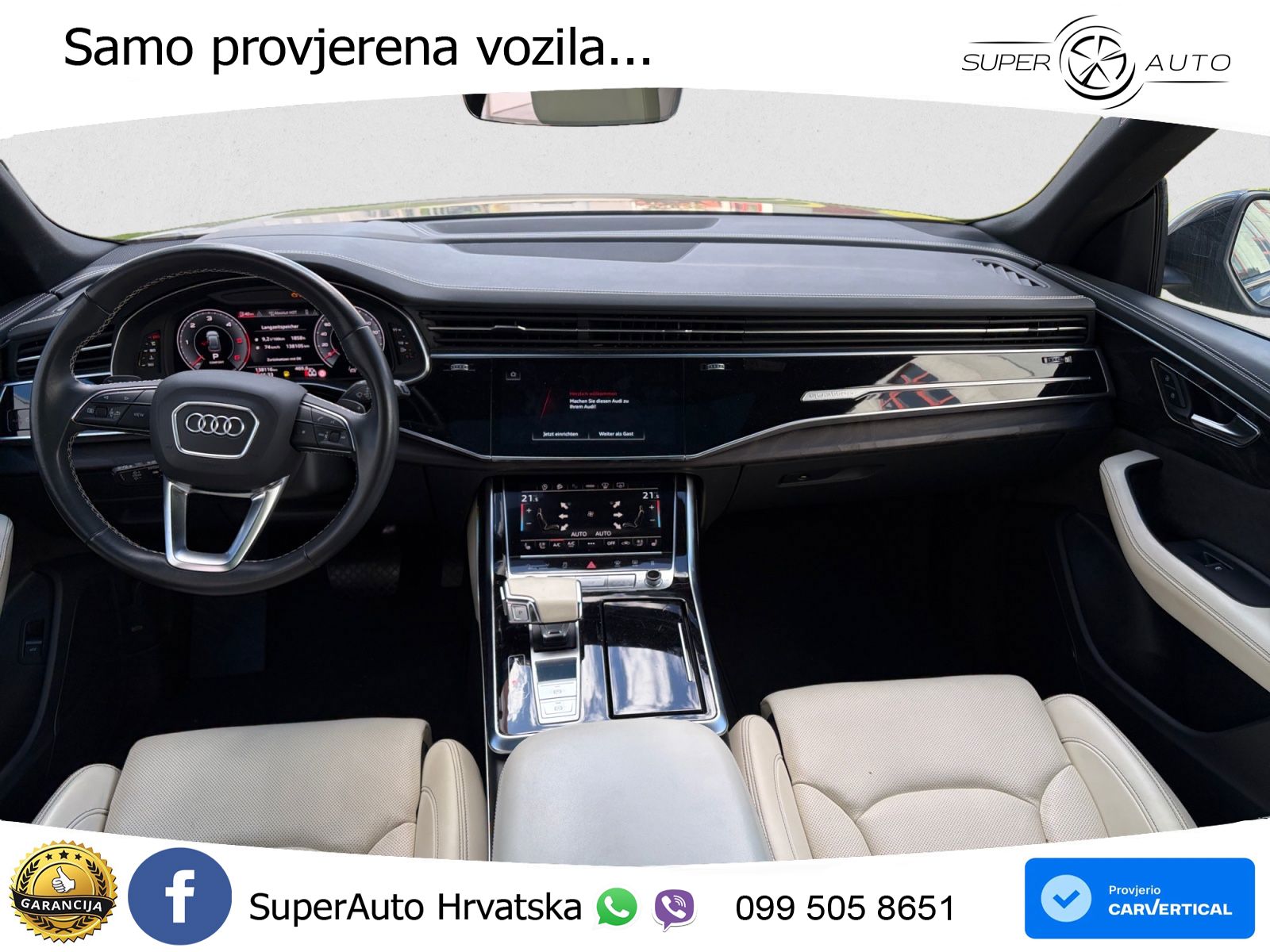 Audi Q8 50 TDI V6 (286 KS) quattro Tiptronic