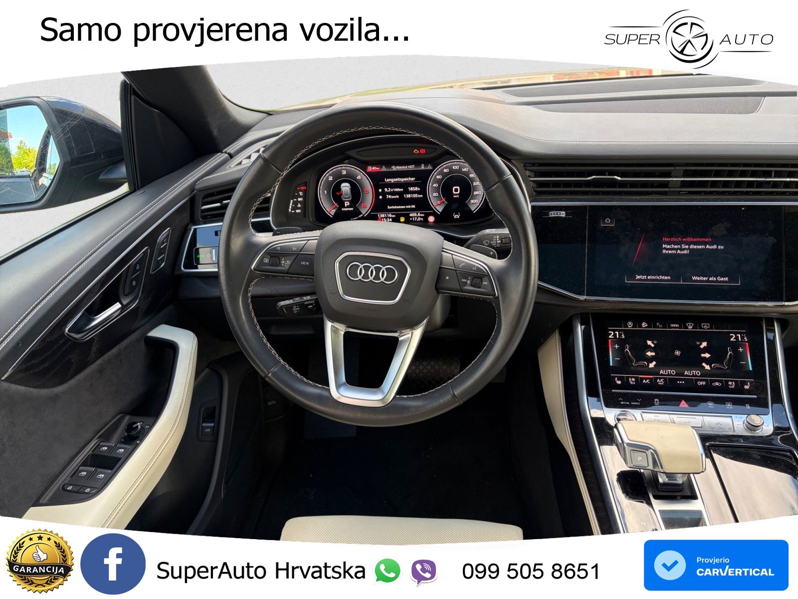 Audi Q8 50 TDI V6 (286 KS) quattro Tiptronic