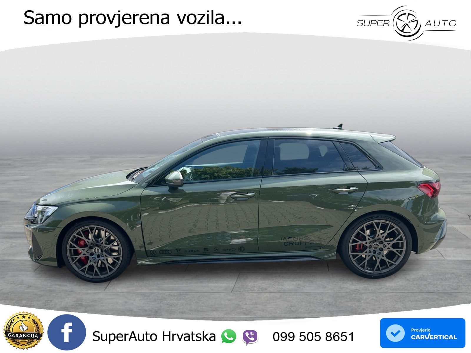 Audi RS3 Sportback 2.5 TFSI (400 KS) quattro S tronic LED+GR SJED+ACC