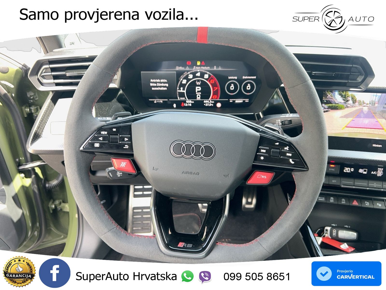 Audi RS3 Sportback 2.5 TFSI (400 KS) quattro S tronic LED+GR SJED+ACC