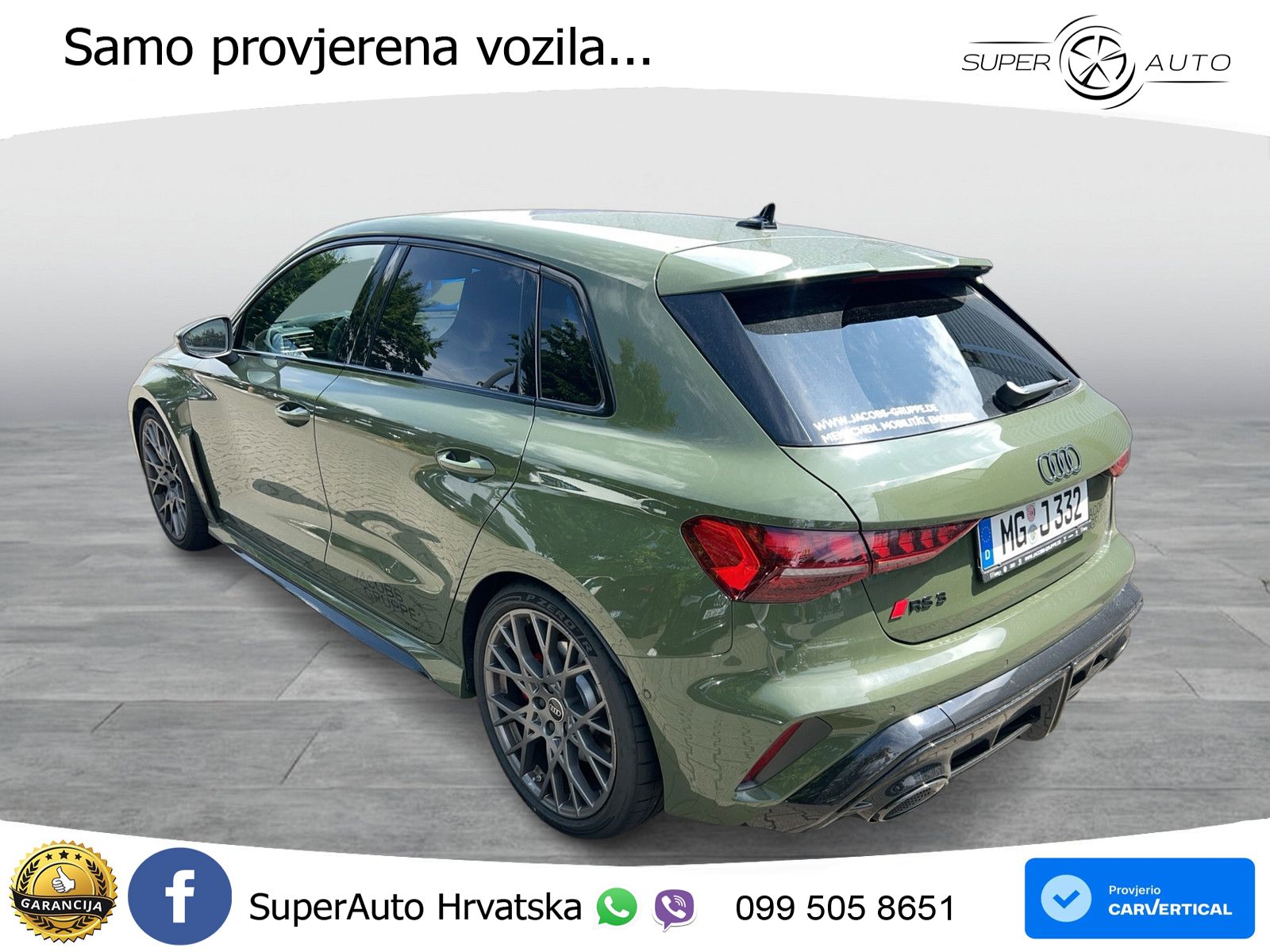 Audi RS3 Sportback 2.5 TFSI (400 KS) quattro S tronic LED+GR SJED+ACC