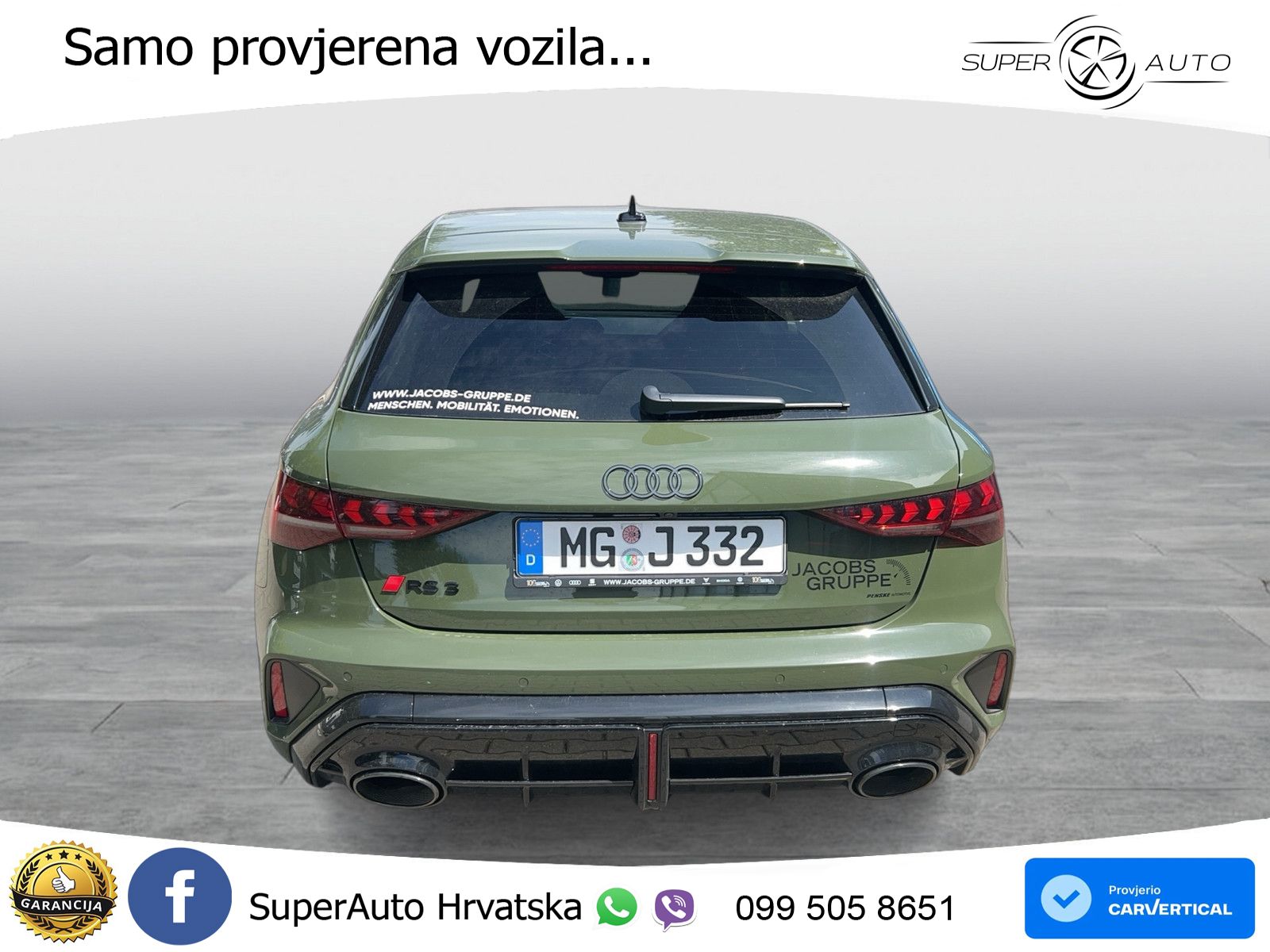Audi RS3 Sportback 2.5 TFSI (400 KS) quattro S tronic LED+GR SJED+ACC