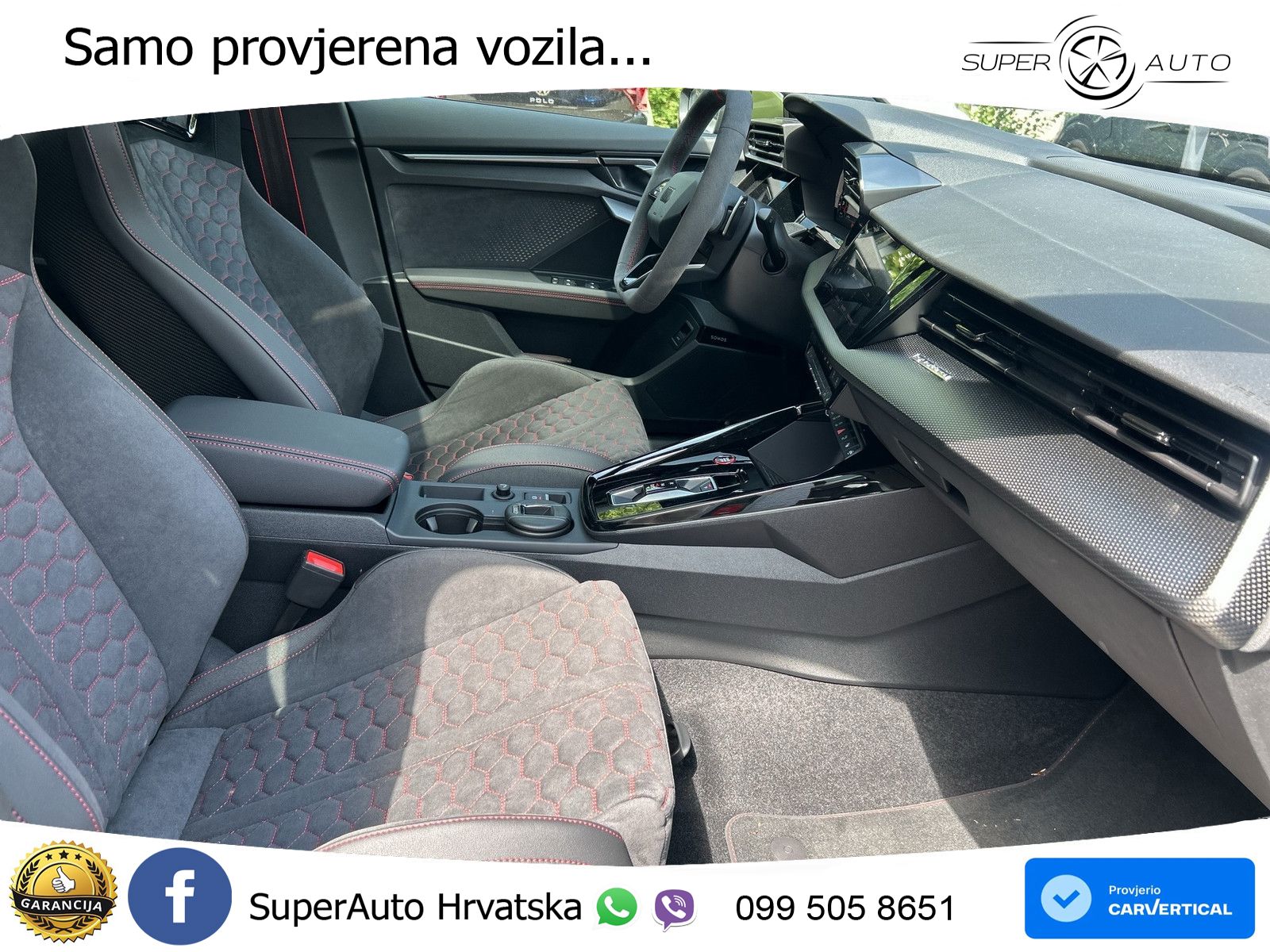 Audi RS3 Sportback 2.5 TFSI (400 KS) quattro S tronic LED+GR SJED+ACC
