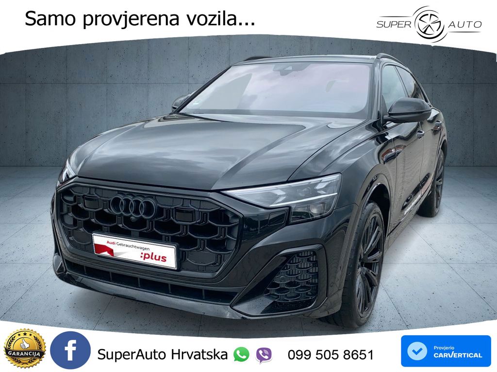 Audi Q8 60 TFSIe V6 (490 KS) quattro Tiptronic S line 489 KS LED+GR SJED+ACC