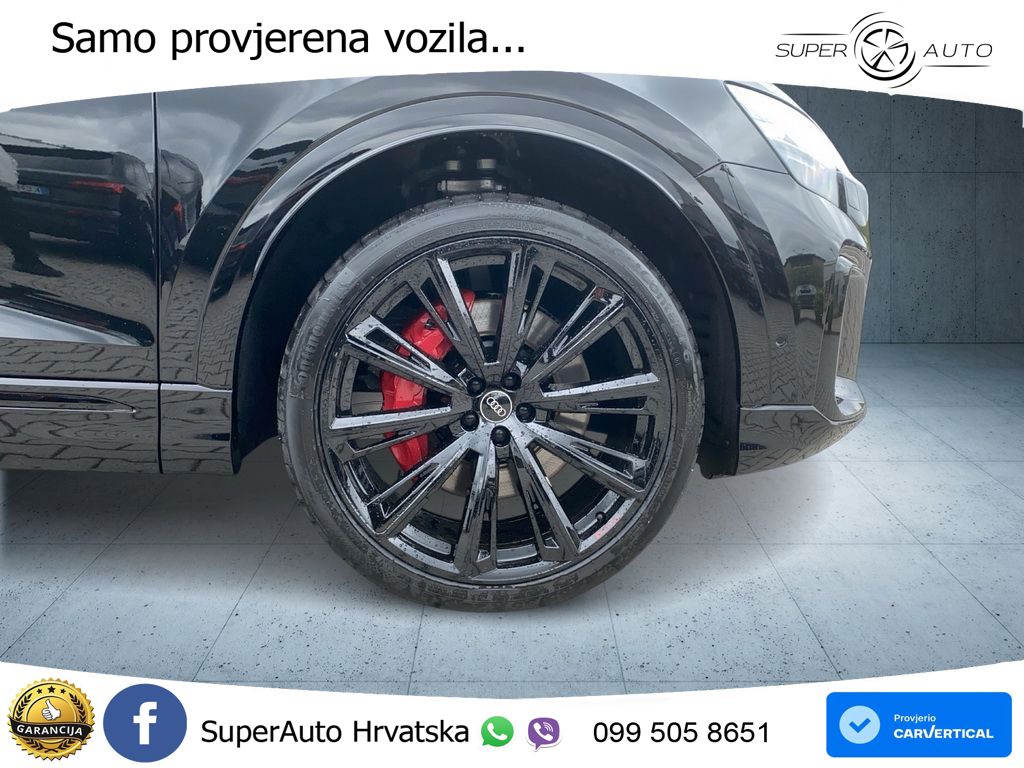 Audi Q8 60 TFSIe V6 (490 KS) quattro Tiptronic S line 489 KS LED+GR SJED+ACC