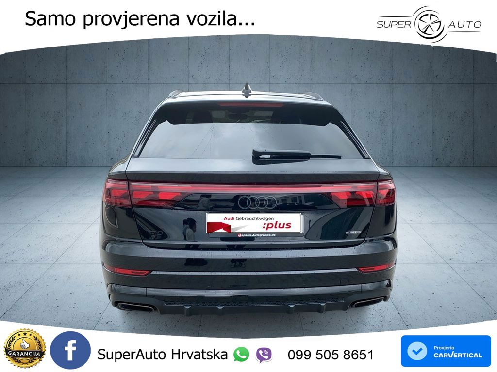 Audi Q8 60 TFSIe V6 (490 KS) quattro Tiptronic S line 489 KS LED+GR SJED+ACC