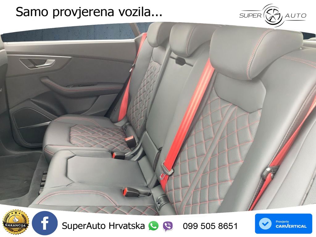 Audi Q8 60 TFSIe V6 (490 KS) quattro Tiptronic S line 489 KS LED+GR SJED+ACC