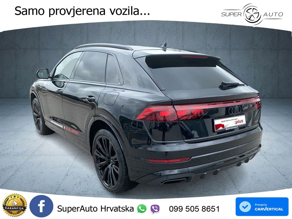 Audi Q8 60 TFSIe V6 (490 KS) quattro Tiptronic S line 489 KS LED+GR SJED+ACC