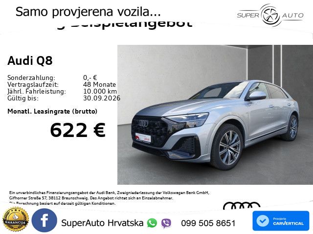 Audi Q8 50 TDI V6 (286 KS) quattro Tiptronic