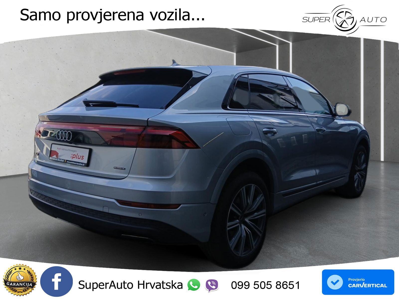 Audi Q8 50 TDI V6 (286 KS) quattro Tiptronic