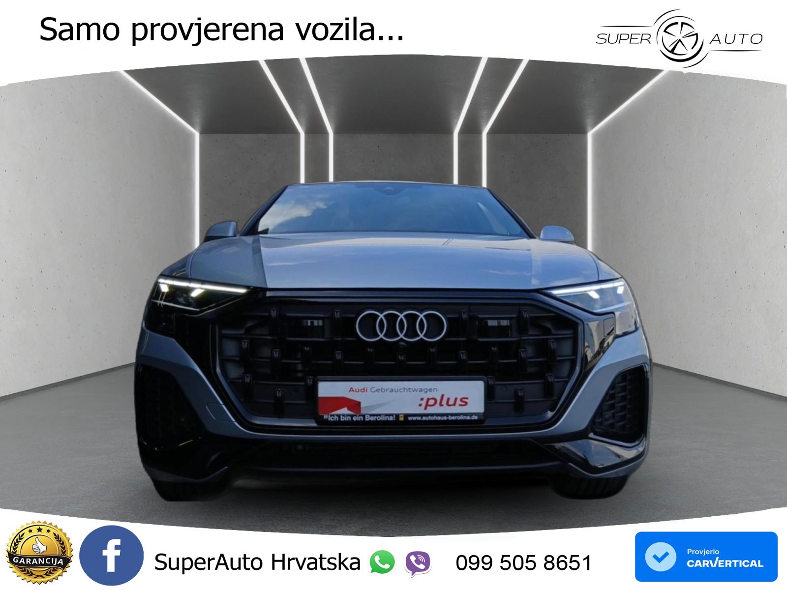 Audi Q8 50 TDI V6 (286 KS) quattro Tiptronic