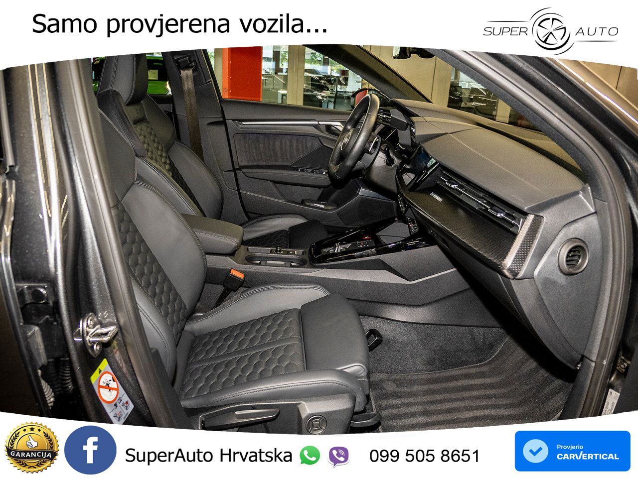 Audi RS3 Sedan 2.5 TFSI (400 KS) quattro S tronic LED+GR SJED+ACC