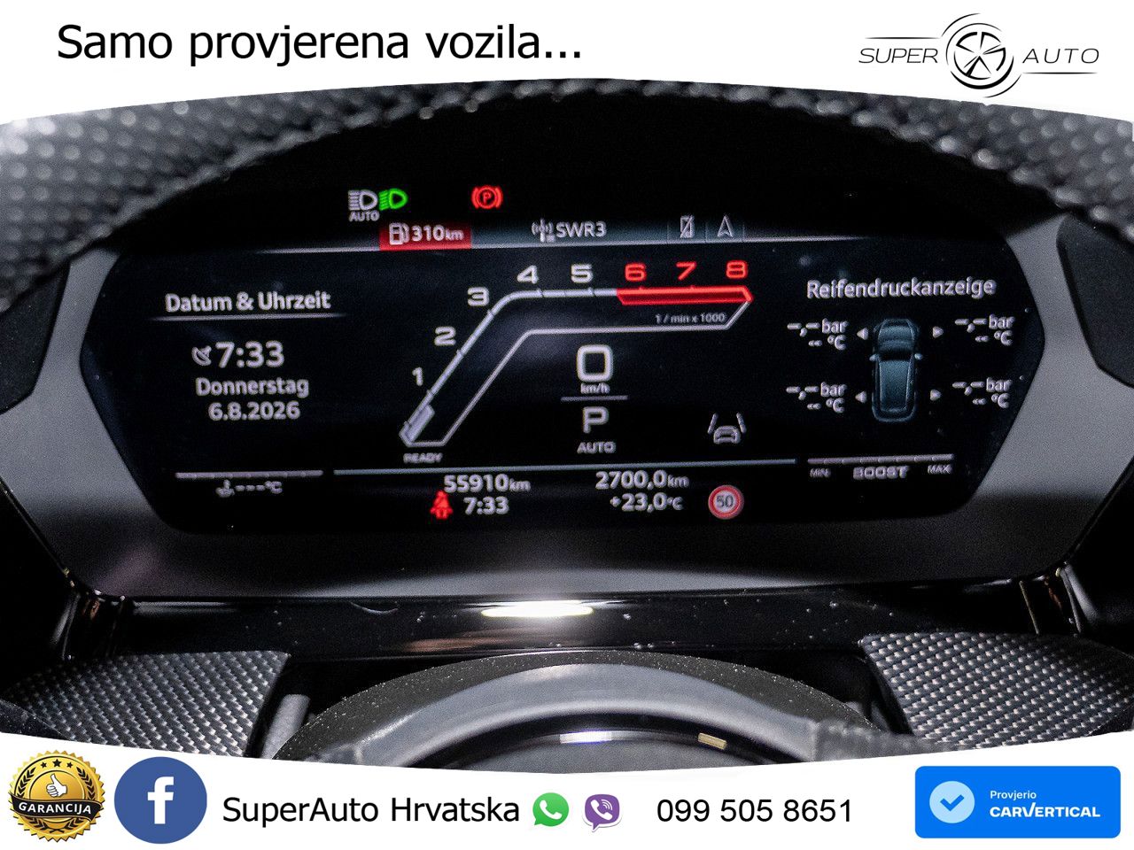Audi RS3 Sedan 2.5 TFSI (400 KS) quattro S tronic LED+GR SJED+ACC