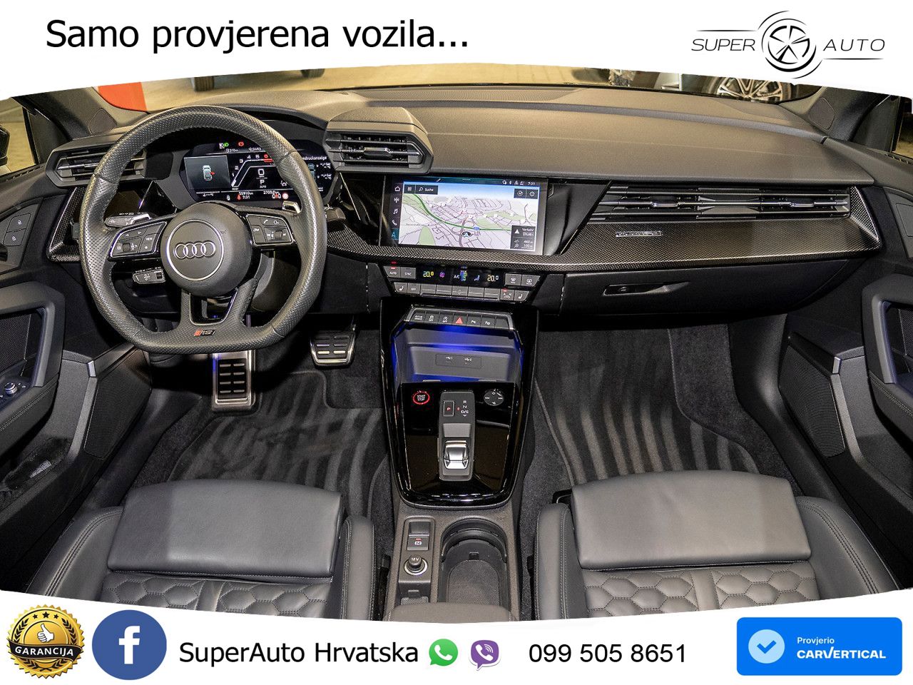 Audi RS3 Sedan 2.5 TFSI (400 KS) quattro S tronic LED+GR SJED+ACC